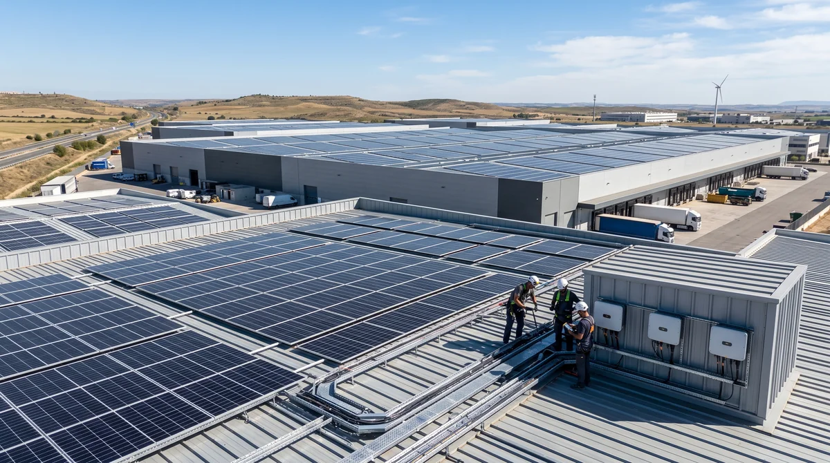 Autoconsumo Solar en Naves Industriales: Costes por kWp, PPA y Amortización Rápida